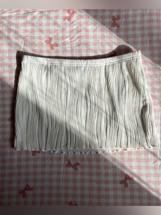 SHEIN Dresses & Skirts - Angel white mini skirt 🕊️🤍✨